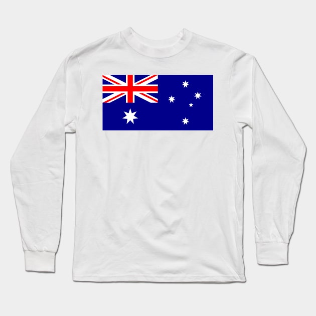 Australia National Flag Long Sleeve T-Shirt by Culture-Factory